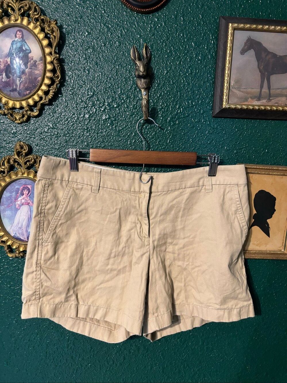 J.Crew Tan Chino Shorts Sz 10 5”